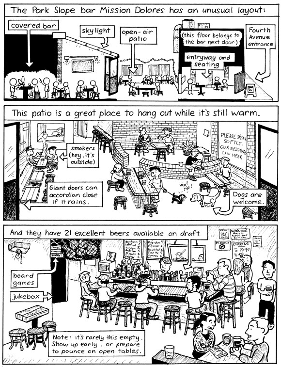 Our cartoonist says: ‘Mission Dolores is amazing’