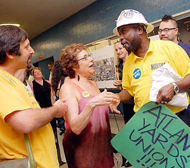 Union sundown! Ratner risks losing labor support with prefab tower