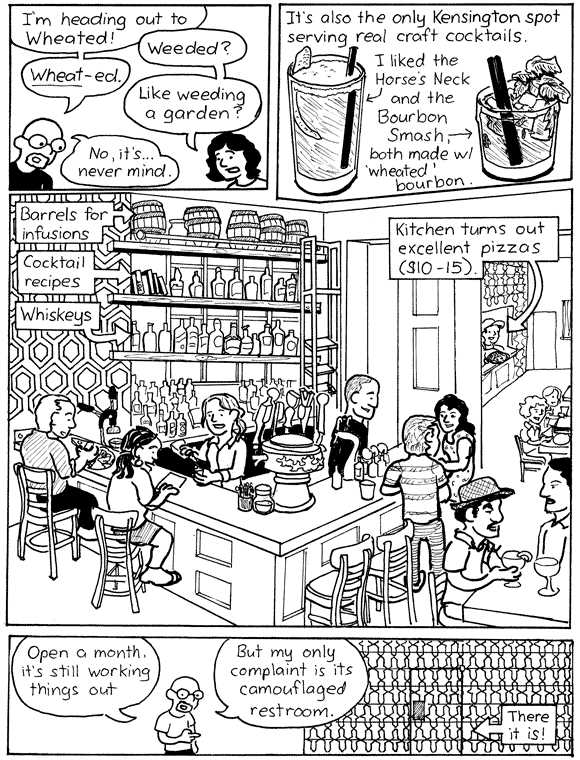 Bartoonist gets wheated