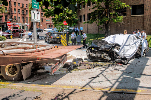 Cops: Driver beheaded in crash amid dash from police