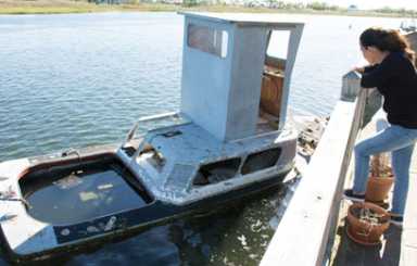 The ghost ship of Gerritsen Inlet