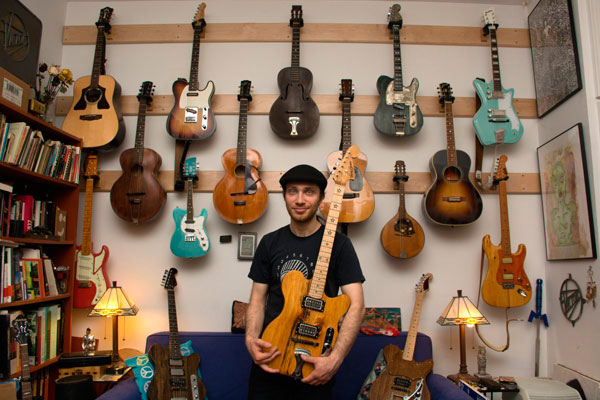 Norwegian Wood: Ridgite’s Scandinavian roots help him build custom guitars