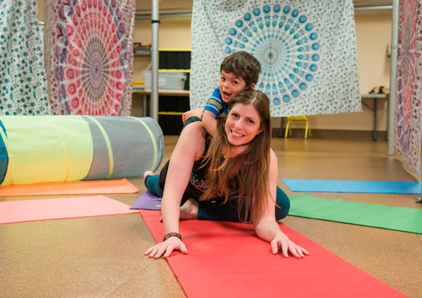 Warrior age one: Teacher leads yoga classes for Kings County babies, kids, and teens