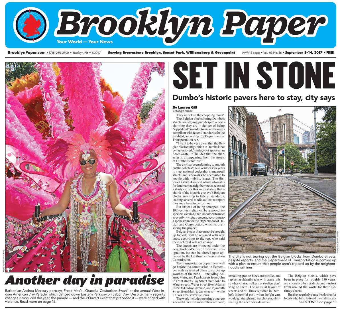 ‘Wood’ working! Brooklyn Paper cited for best headlines in state