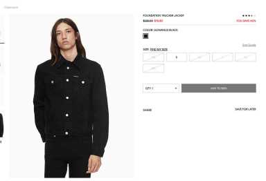 Tainted waterway on the runway! Calvin Klein selling jackets in ‘Gowanus Black’ color