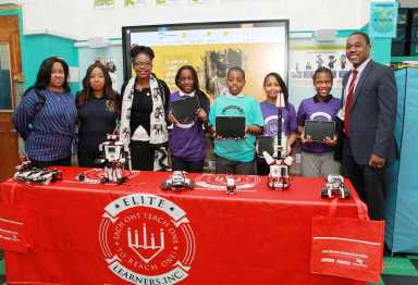 Brookdale Hospital donates tablets to Brownsville students