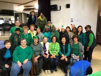 Judges celebrate St. Pat’s with seniors