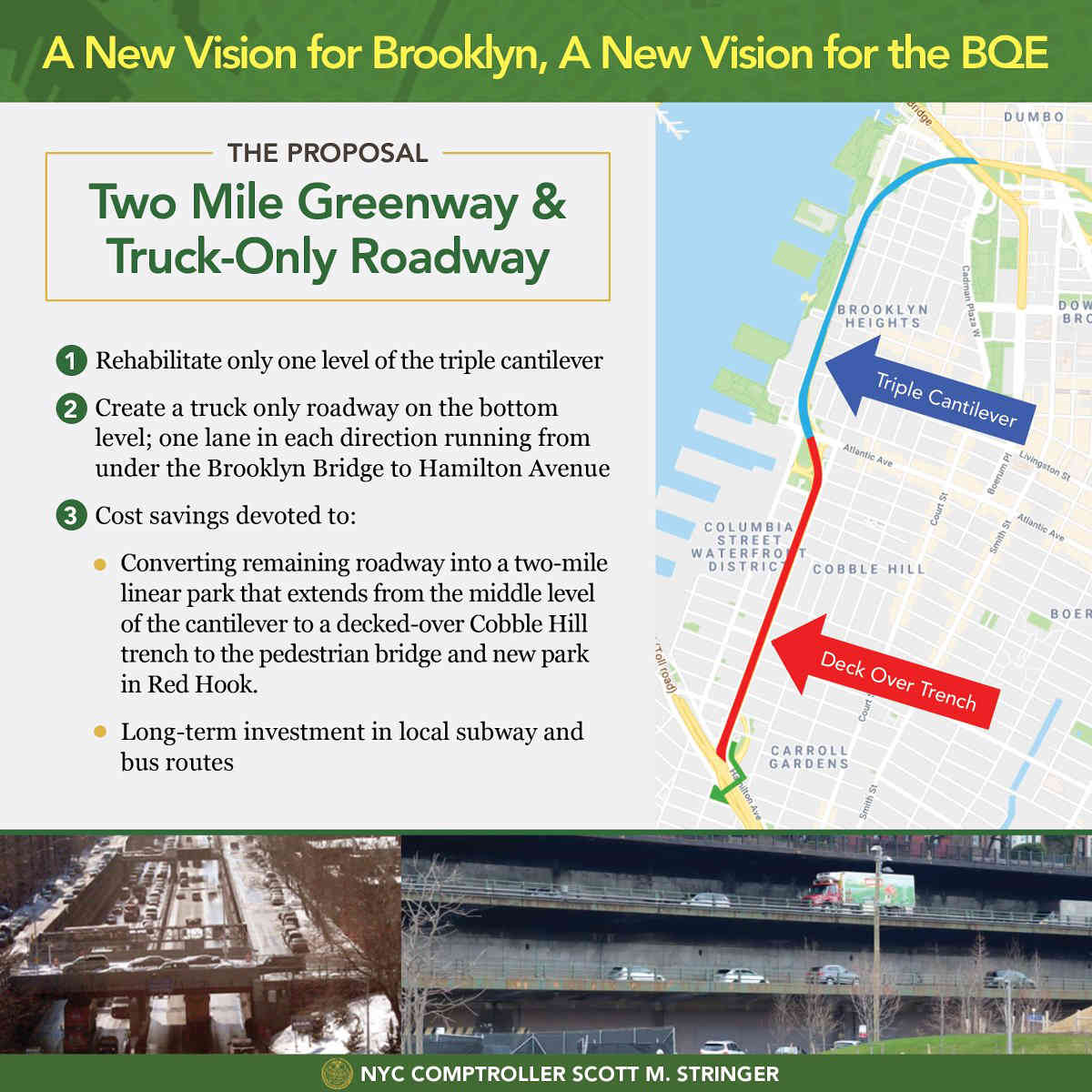 ‘We don’t have a plan right now’: DOT starting BQE-repair process from scratch, civic leader claims