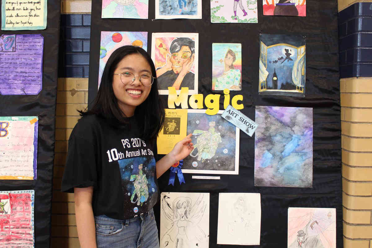 PS 207 celebrates 10th anniversary art show