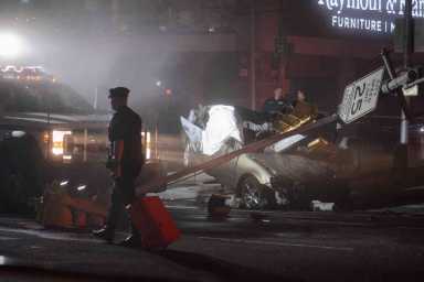 Two killed in fiery Marine Park car crash: NYPD