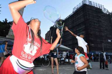Locals chose between dueling public safety events on National Night Out