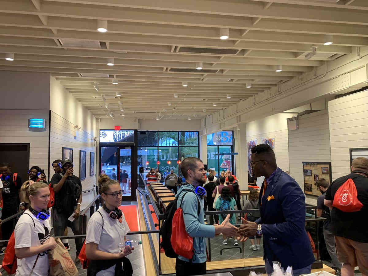 Locals line up for Chick-fil-A’s Kings County debut