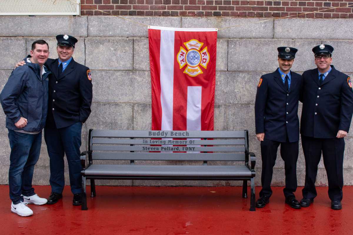 PS 207 Buddy Bench Unveiling