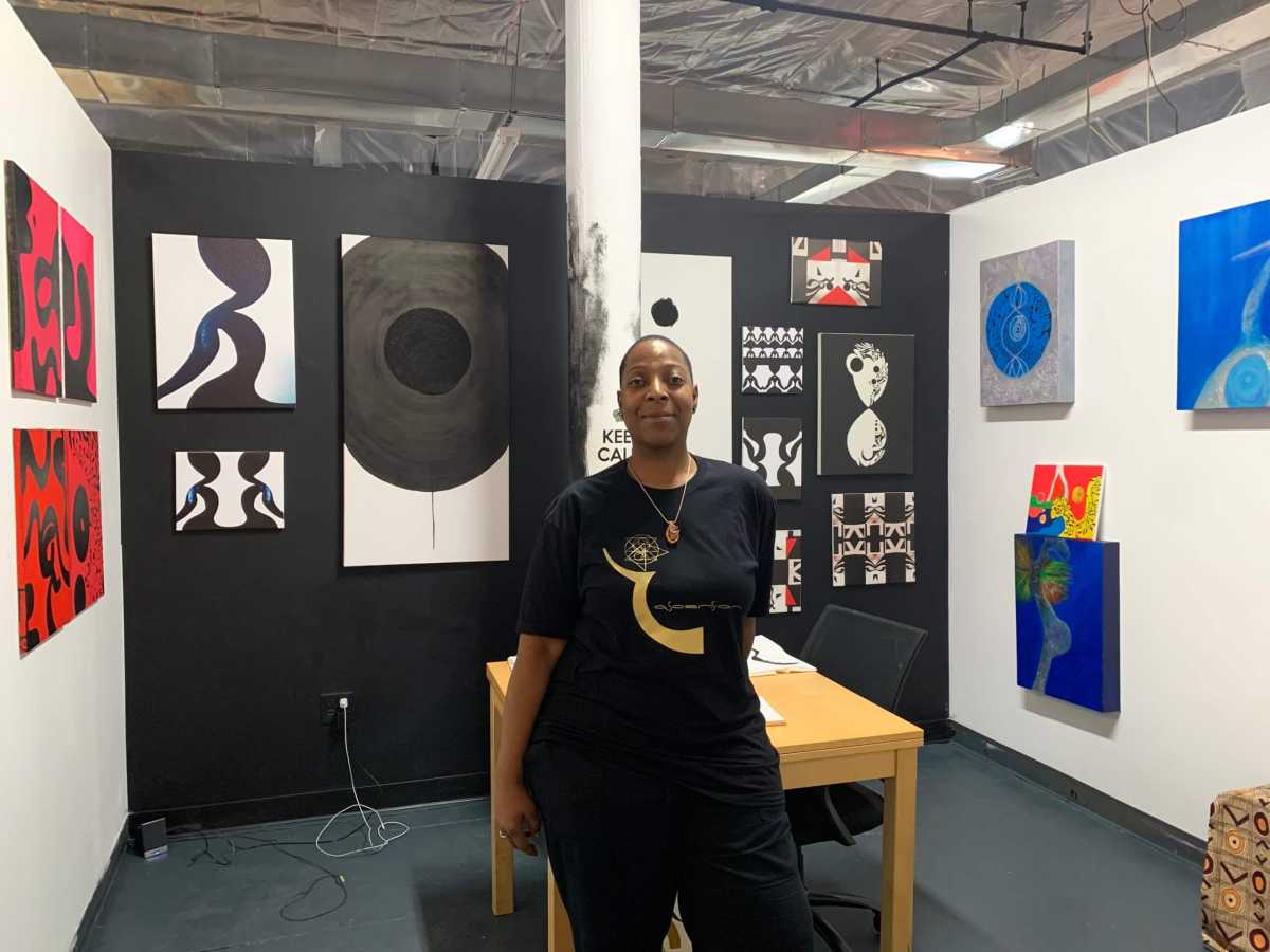 Danie Herard in the studio