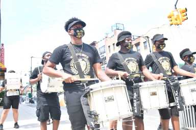 Black lives matter mural