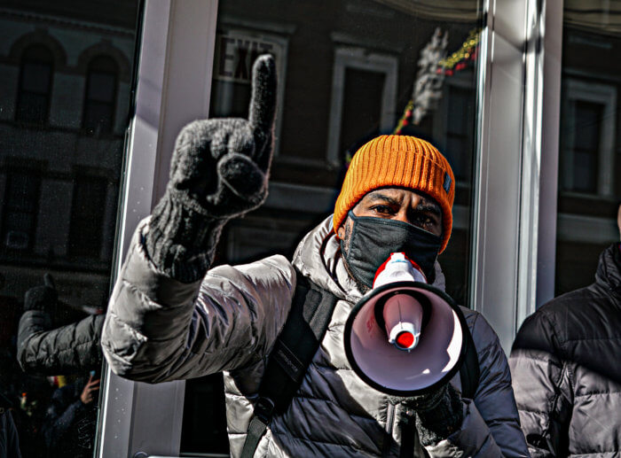 protest nicole malliotakis