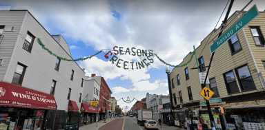 greenpoint manhattan avenue christmas decorations