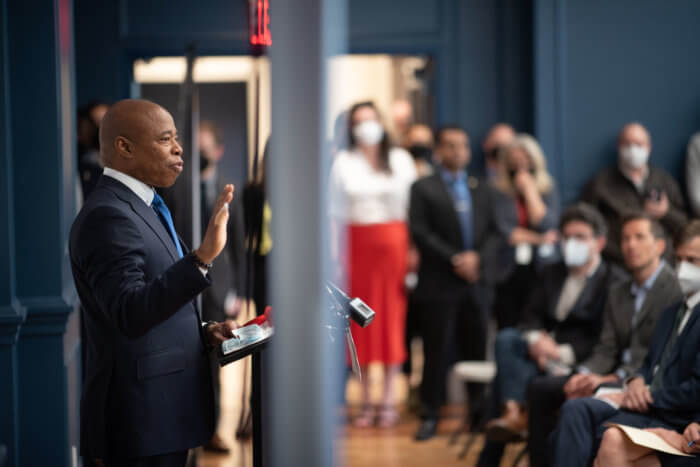 eric adams mental health