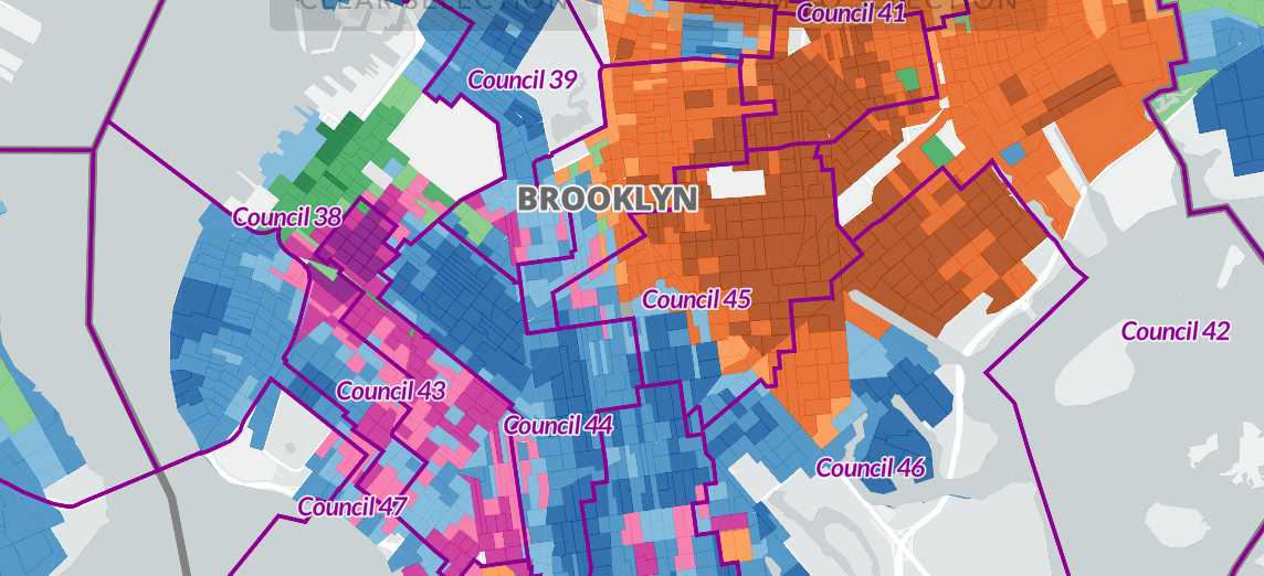 screenshot of proposed majority-asian district