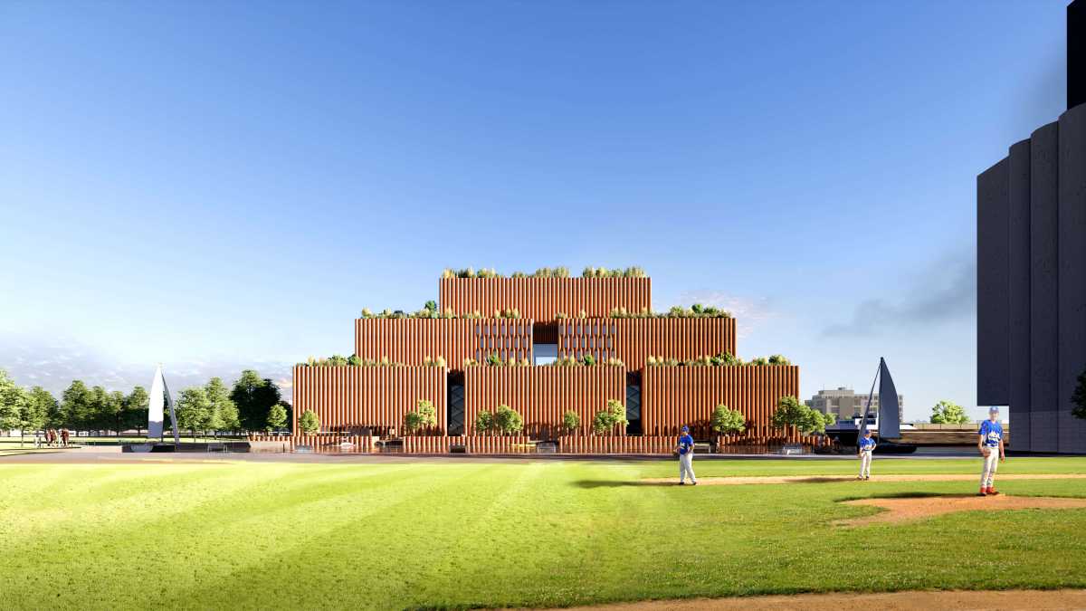 rendering of new samson stages facility in red hook
