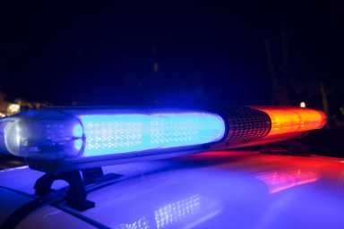 polce siren hit-and-run