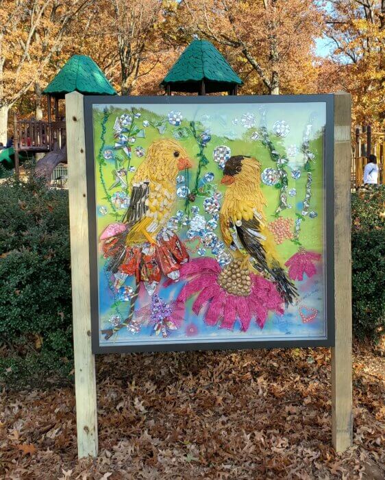 recycle 2023 reclaimed artwork