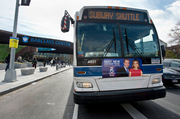 MTA shuttle bus