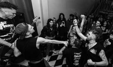 A scene from a previous Urbano Street event, featuring punk music, but not in Bushwick.