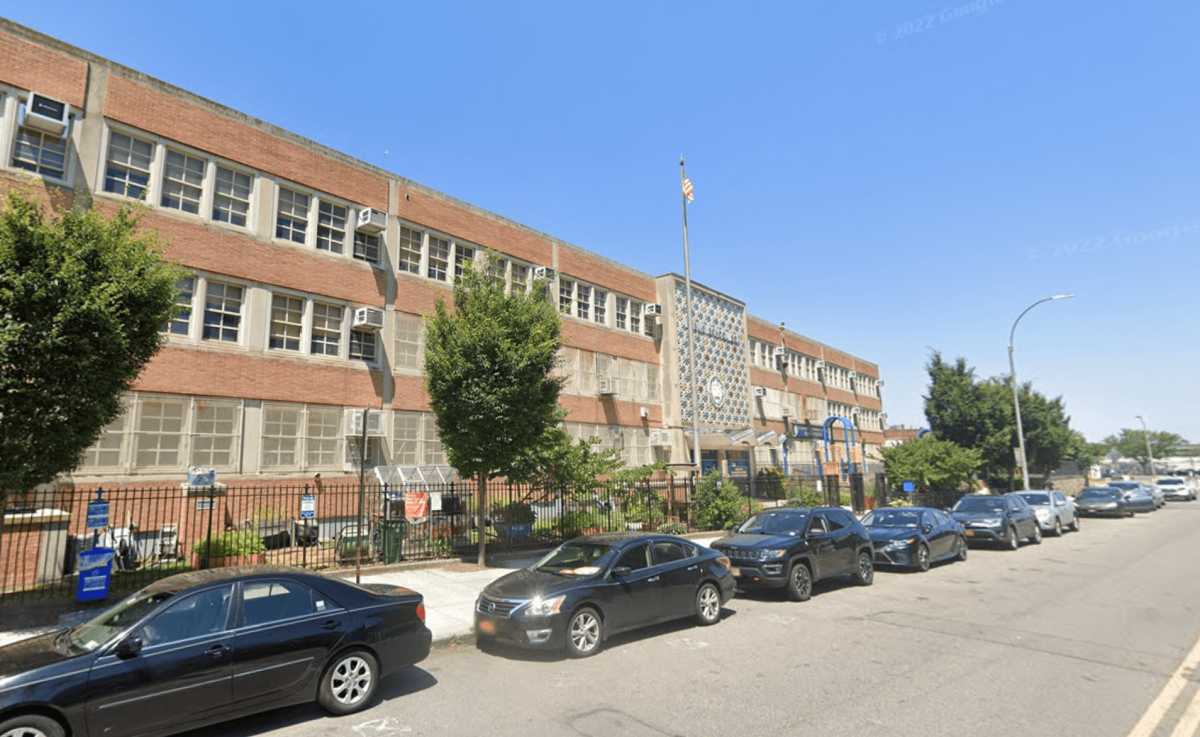 P.S. 90 school in Coney Island.