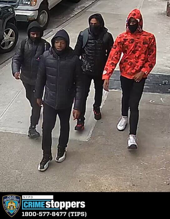 The suspects in Crown Heights.