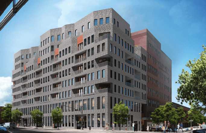fort greene affordable housing rendering