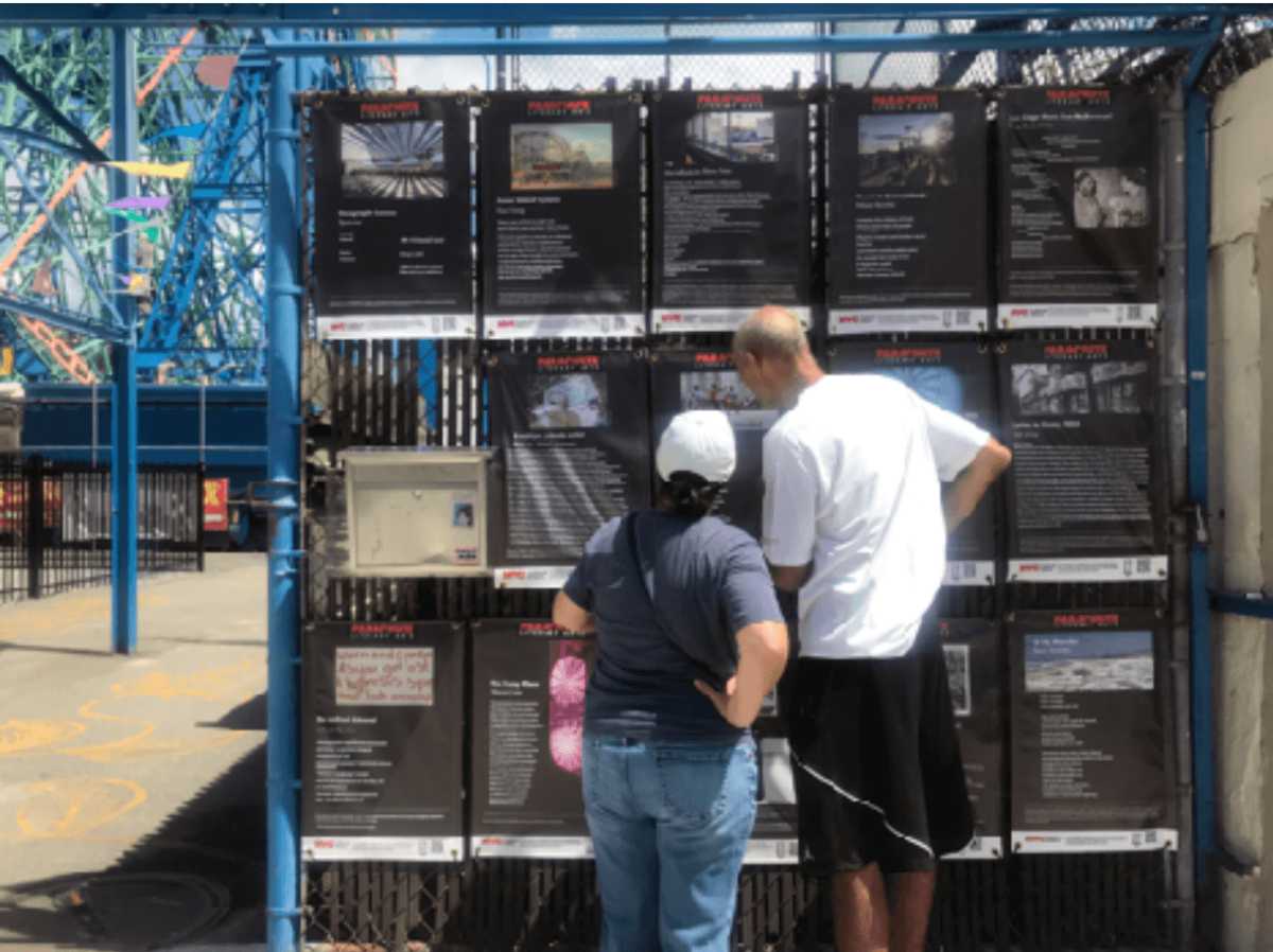 coney island poetry map