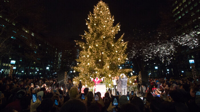 metrotech christmas tree