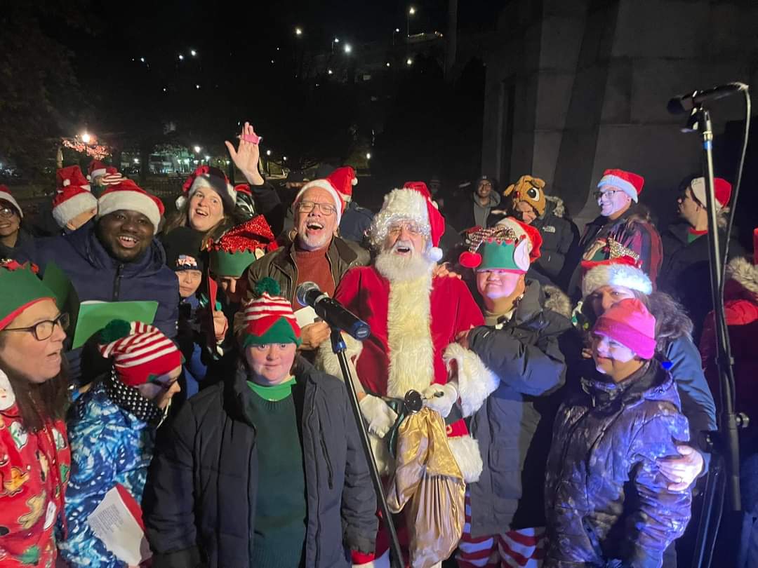 Bay Ridge tree lighting cannonball park