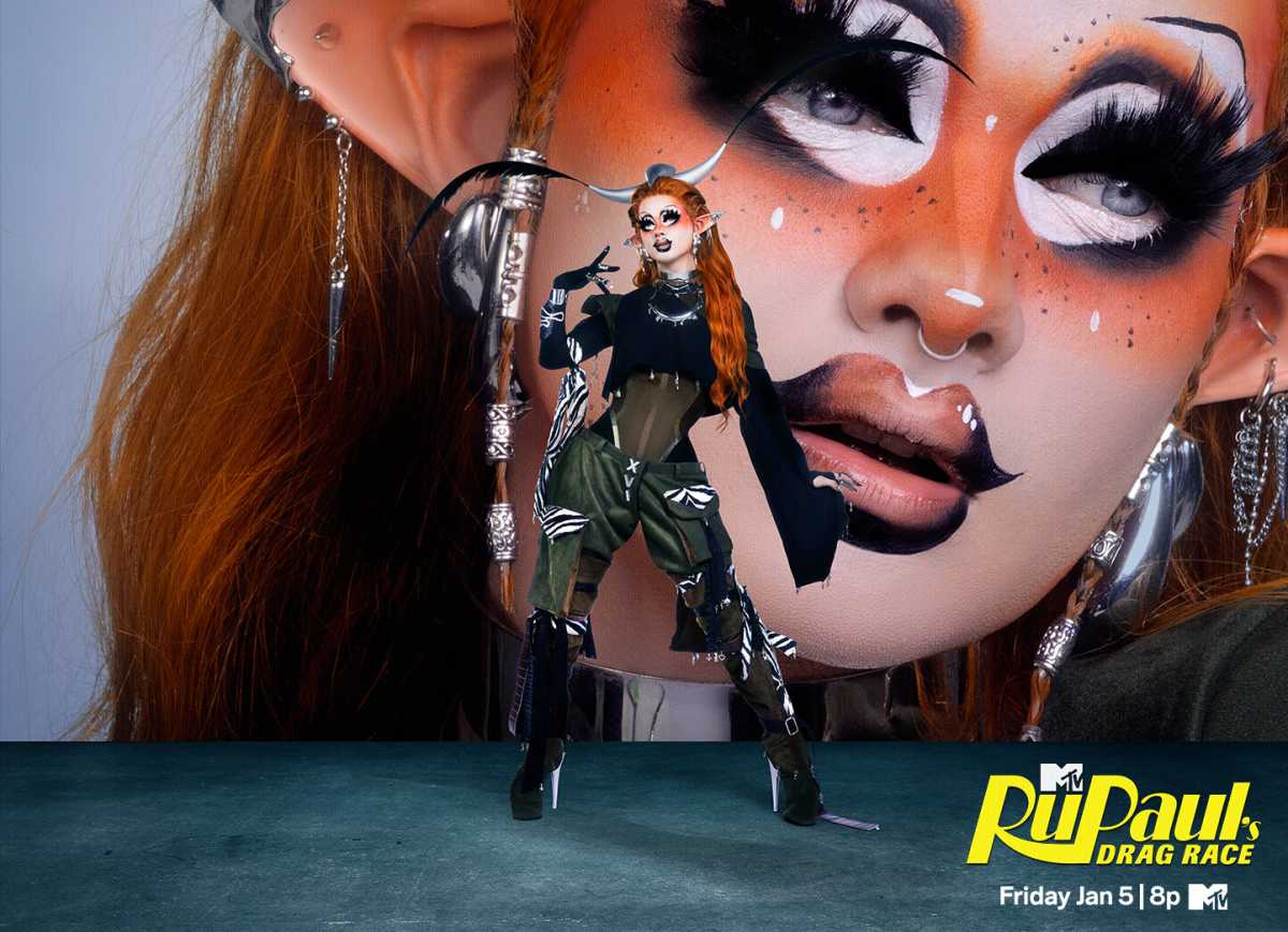 Dawn, drag queen contestant of ruPauls race season 16