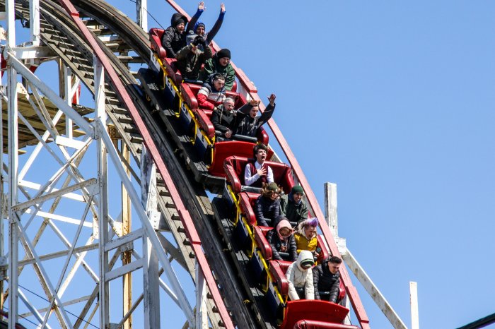 cyclone roller coaster