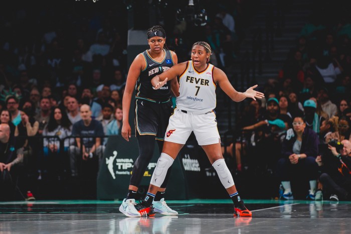 Jones guards Boston during Saturday's game.