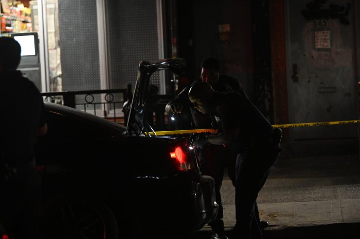 police searching kingston avenue