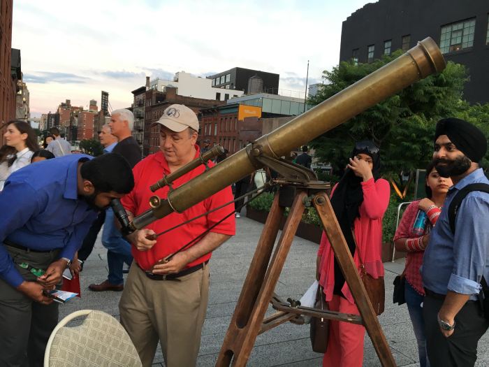 astronomers at jamaica bay festival