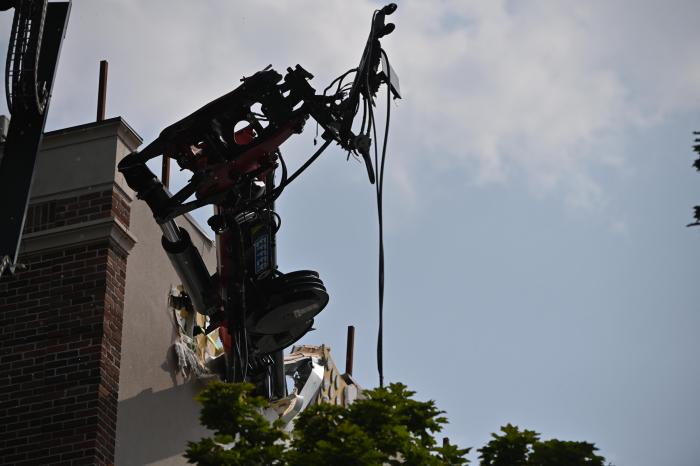 crane in borough park