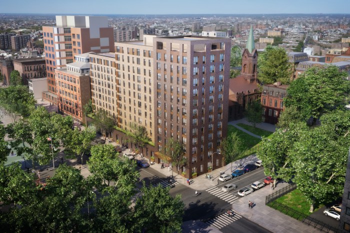 rendering of supportive housing