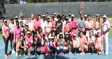 USTA breast cancer awareness event