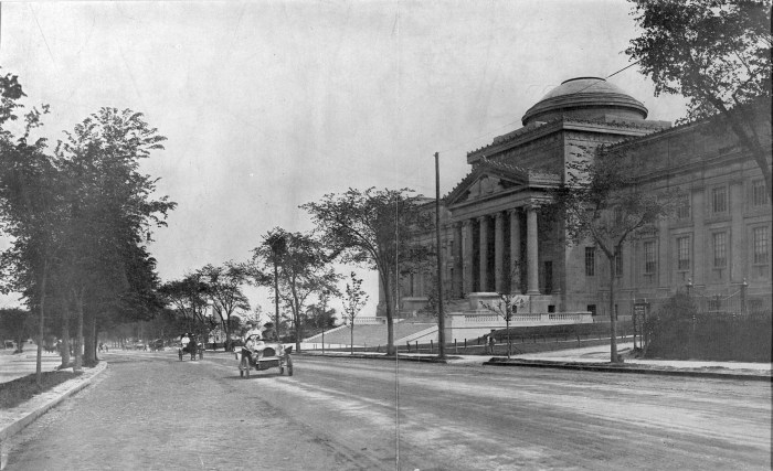 archival image of The Brooklyn Museum