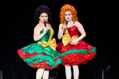 Jinkx and DeLa holiday show Kings Theatre