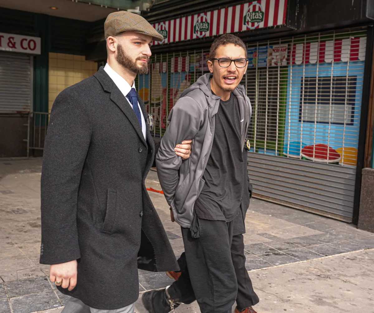 teen arrested for pushing man onto subway tracks