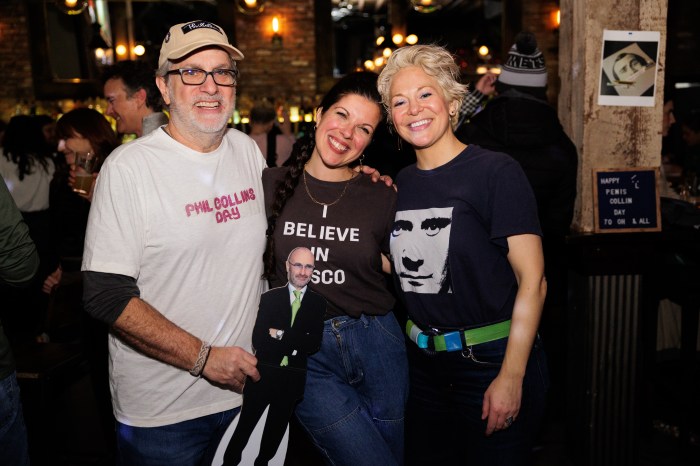 Easy lovers of Collins (L-R) Dave Landesberg, Jessie Marlee and Megan Scanlon