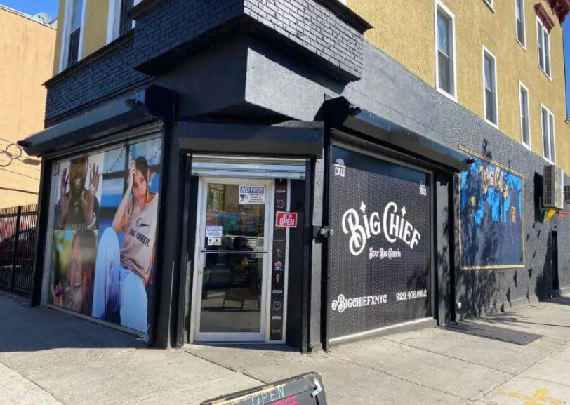 Big Chief, an illegal dispensary, was previously located on 74th Street and 3rd Avenue