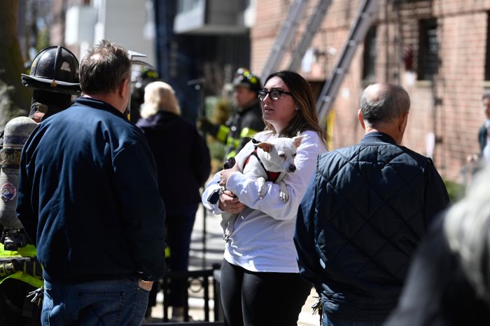 residents during bay ridge fire