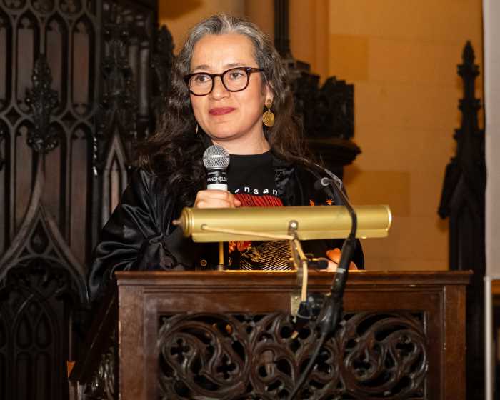 ana maria archila at lander event