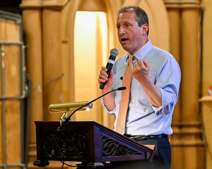 brad lander at town hall